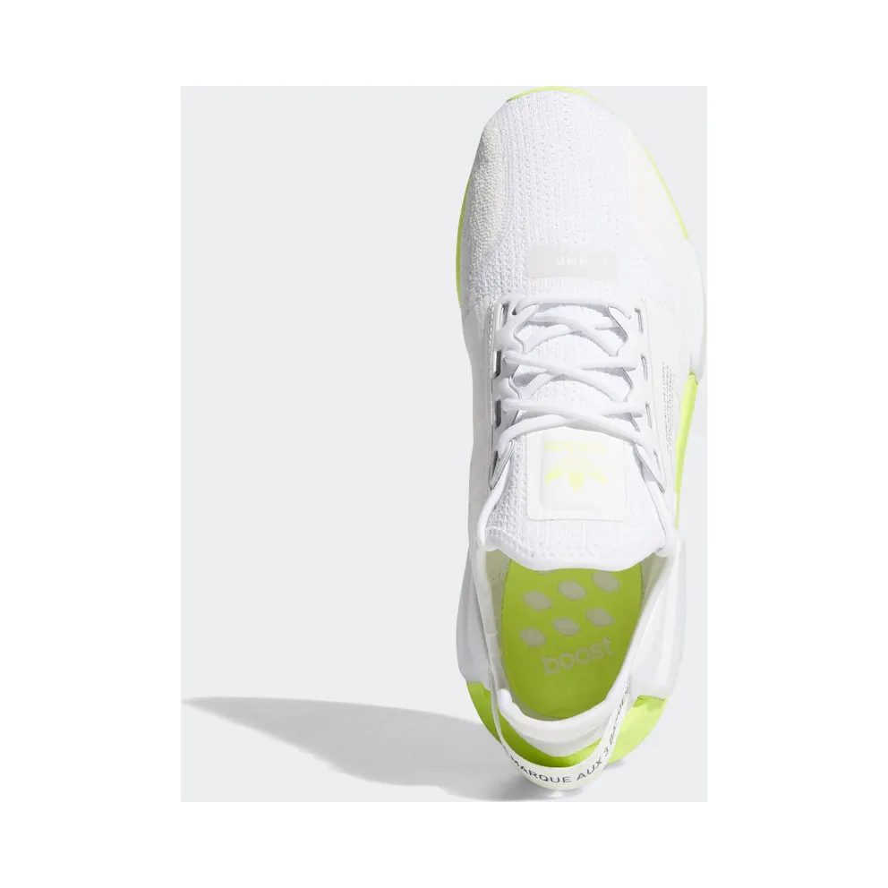 adidas NMD_R1 V2 Cloud White Neon Cloud White/Cloud White/Core Black (FX3903)