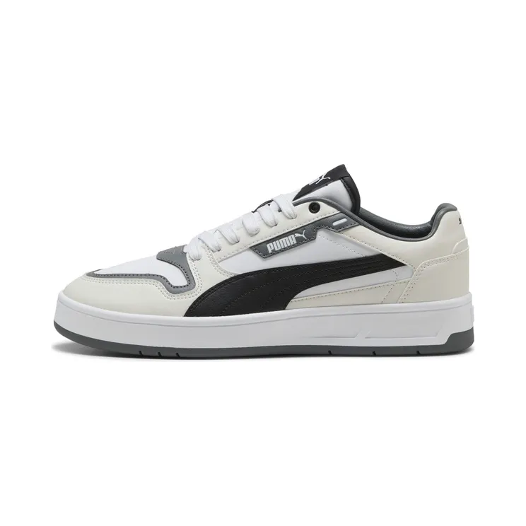 Puma Court Classic Street “Puma White / Puma Black / Vapor Gray” (400196_14)
