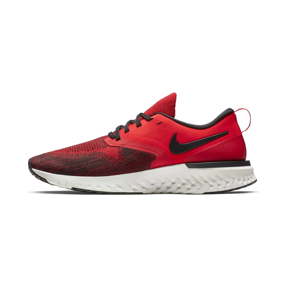Nike Odyssey React Flyknit 2 Red Orbit Red Orbit Black Off White Metallic Gold (AH1015-600)