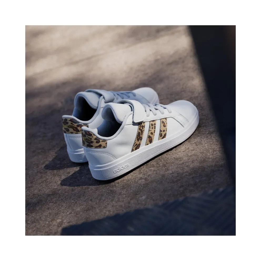 Adidas Grand Court 2.0 Cloud White / Magic Beige / Matte Gold (IH7842)