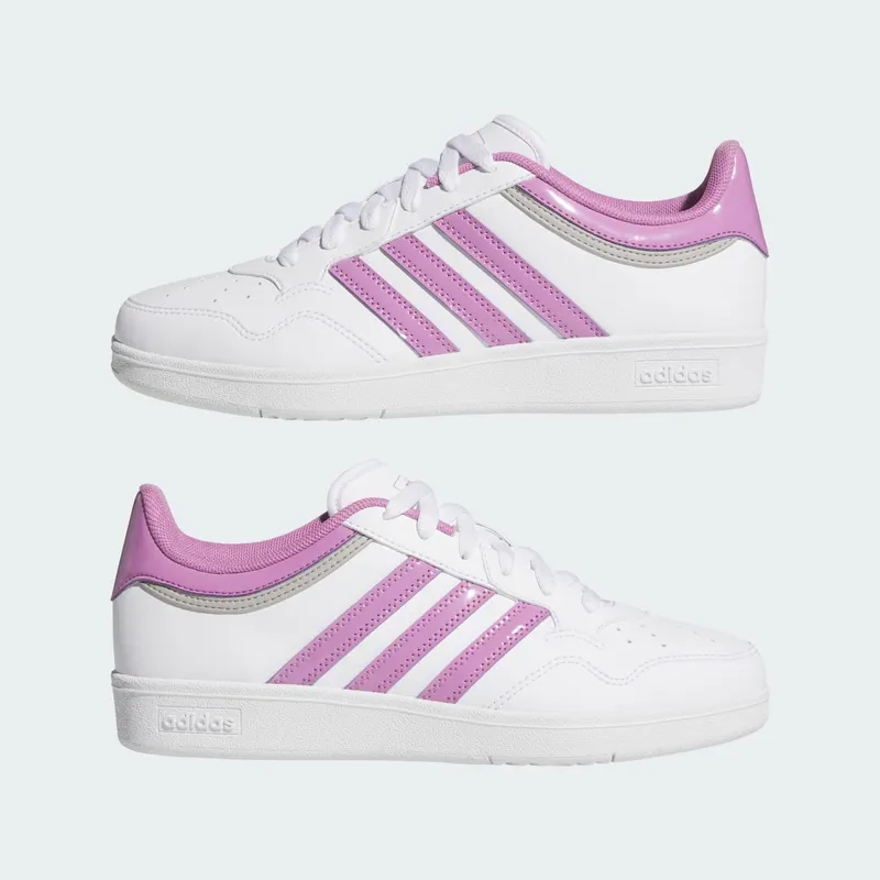Adidas Hoops 4.0 W Shoes Cloud White / Preloved Purple / Grey Two (JR6716)
