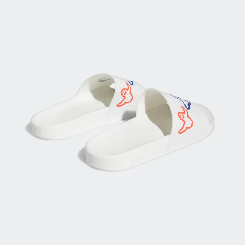 adidas Shmoofoil Slides Cloud White Bright Red Pulse Mint (HQ2034)