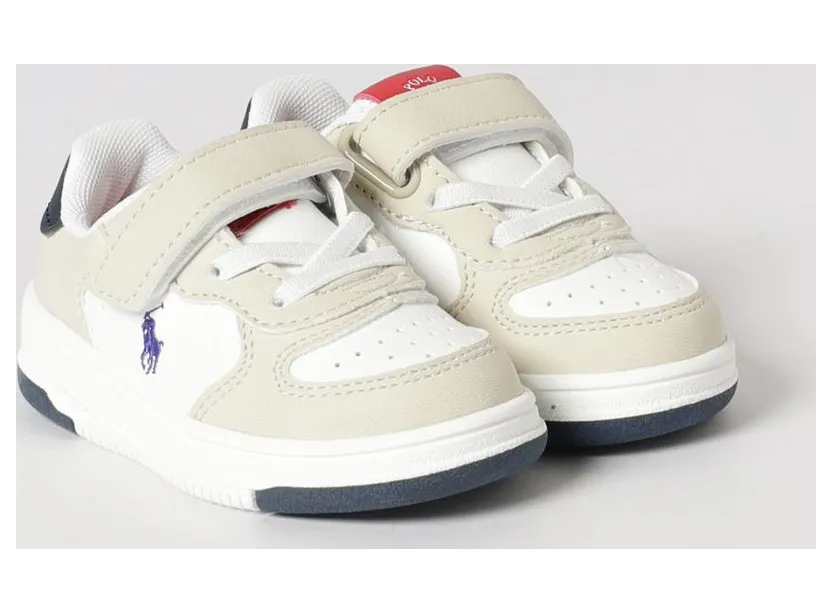 Polo Ralph Lauren Synthetic Leather Sneakers White (RL04844101)