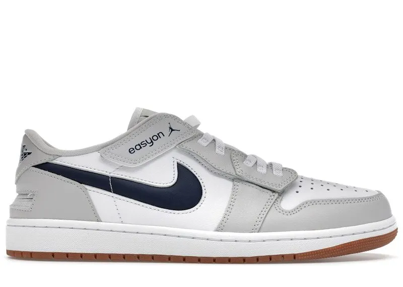 Jordan 1 Low EasyOn White Neutral Grey Gum Midnight Navy (DM1206-146)