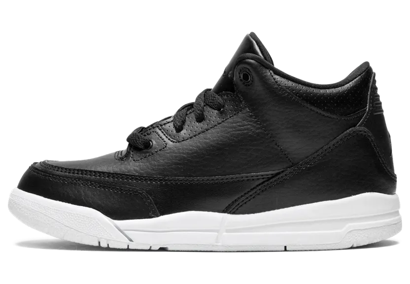 Air Jordan 3 Retro BP Black (PS)