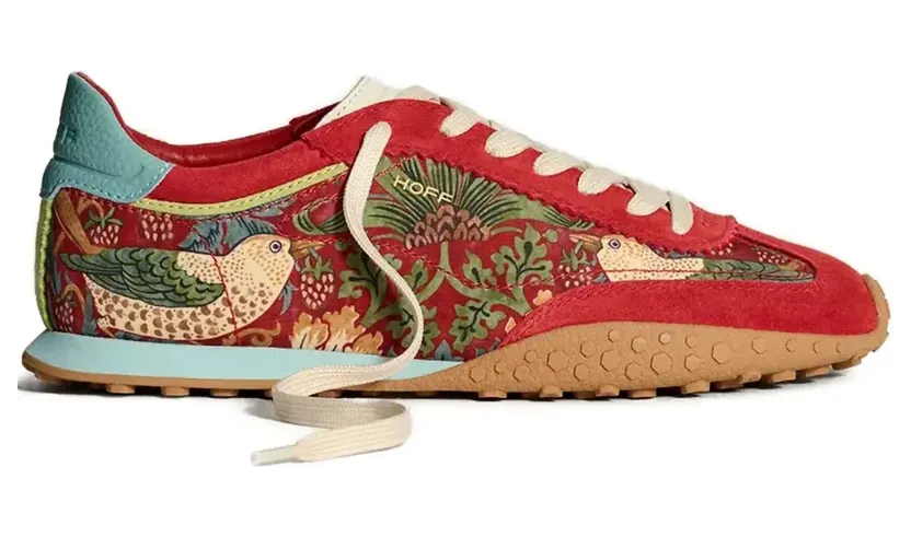 Hoff Bridge Morris sneakers met bloemenprint – Rood (22561002)