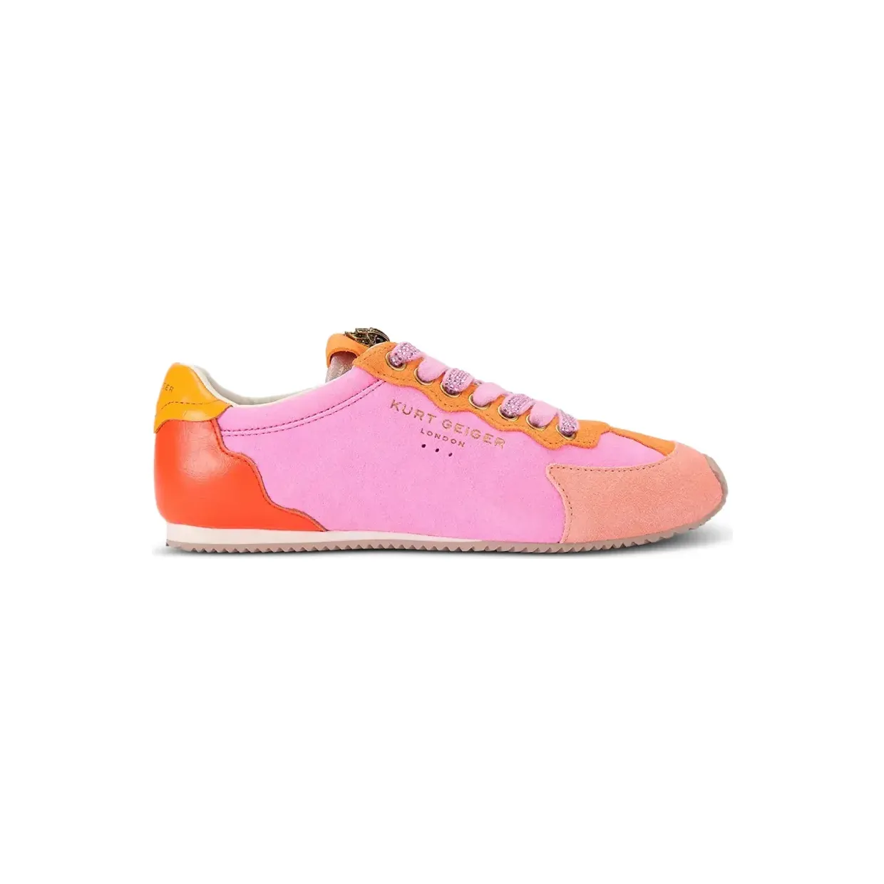 Kurt Geiger London Islington Eagle Head verfraaid met kristallen “Pink” (4396057209)
