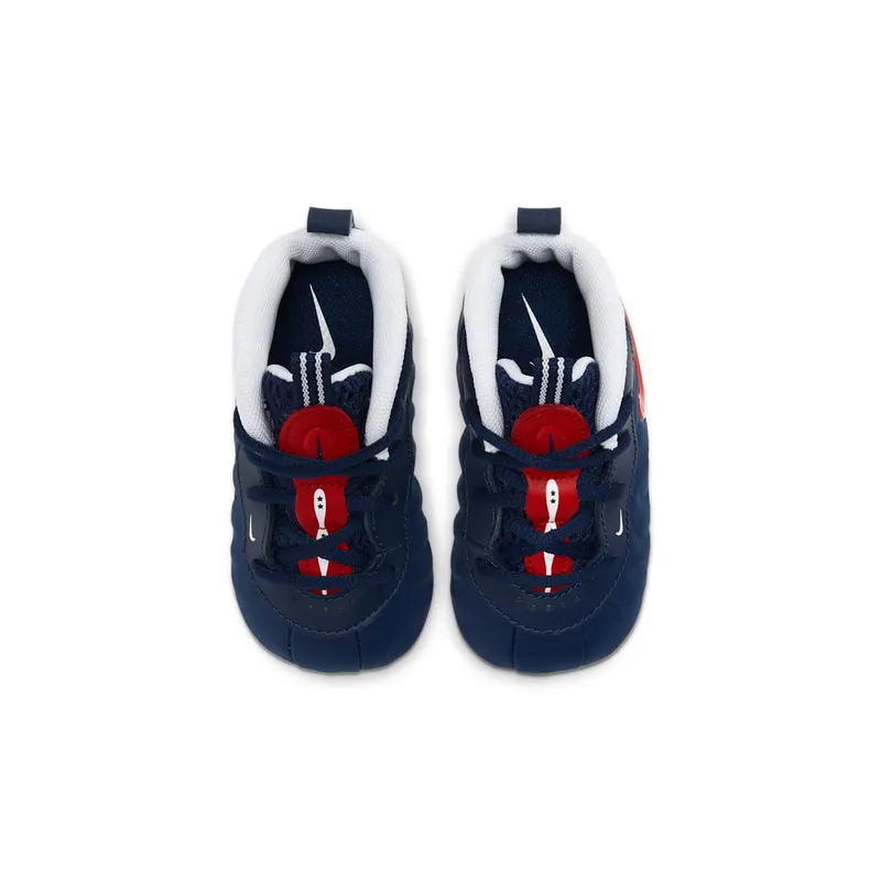 Nike Air Foamposite Pro Blue Void University Red (I) Blue Void/Gum Light Brown-White-University Red (643145-405)
