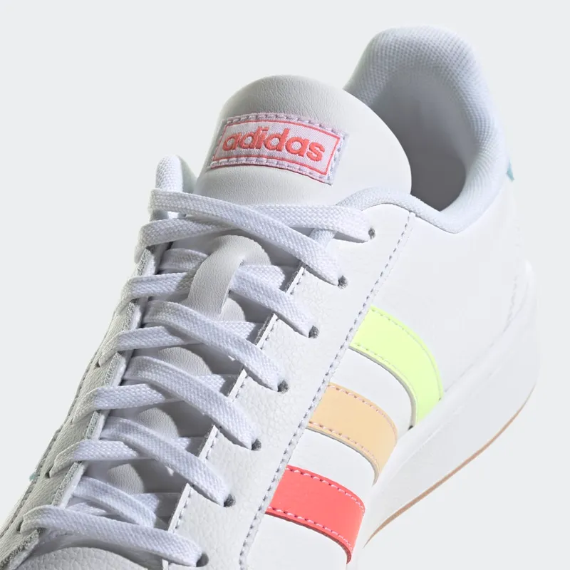 Adidas Grand Court Cloudfoam Lifestyle Court Comfort Pride Cloud White / Semi Turbo / Pulse Amber (GY9400)