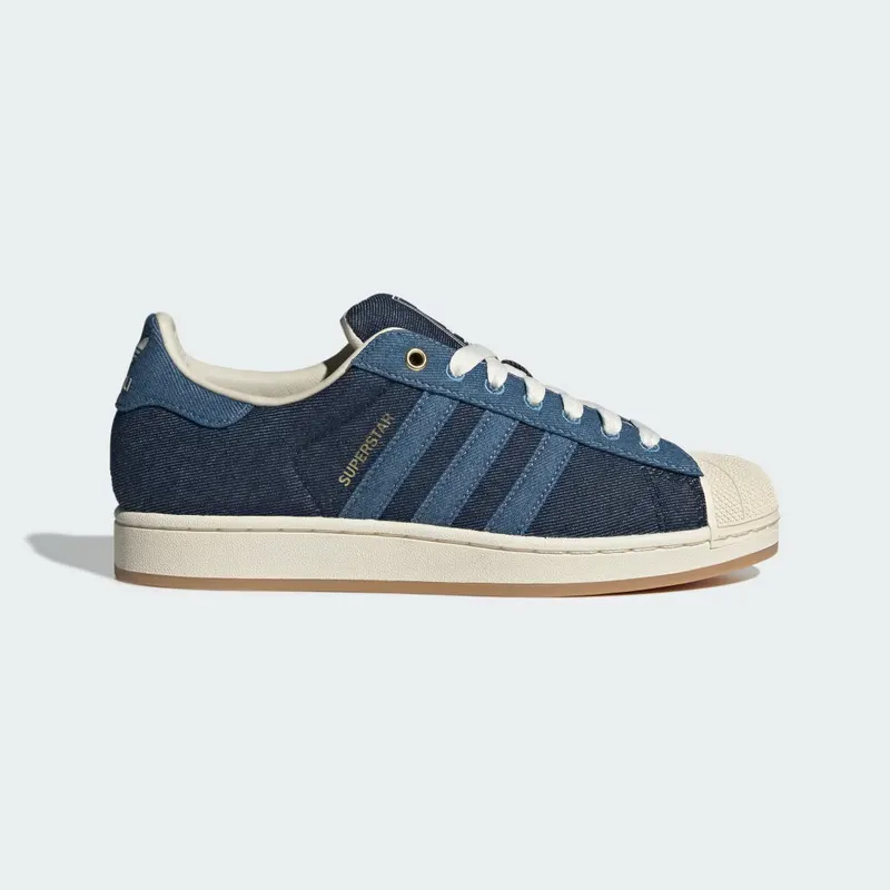 Adidas Superstar II Blue Denim / Indigo Denim / Cream White (LA1231)