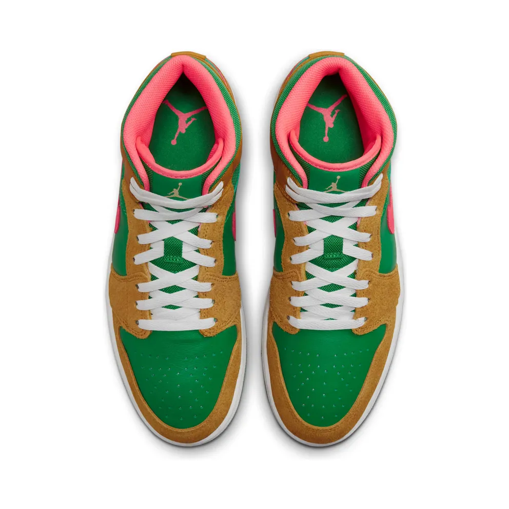 Jordan 1 Mid SE Wheat Watermelon (DX4332-700)