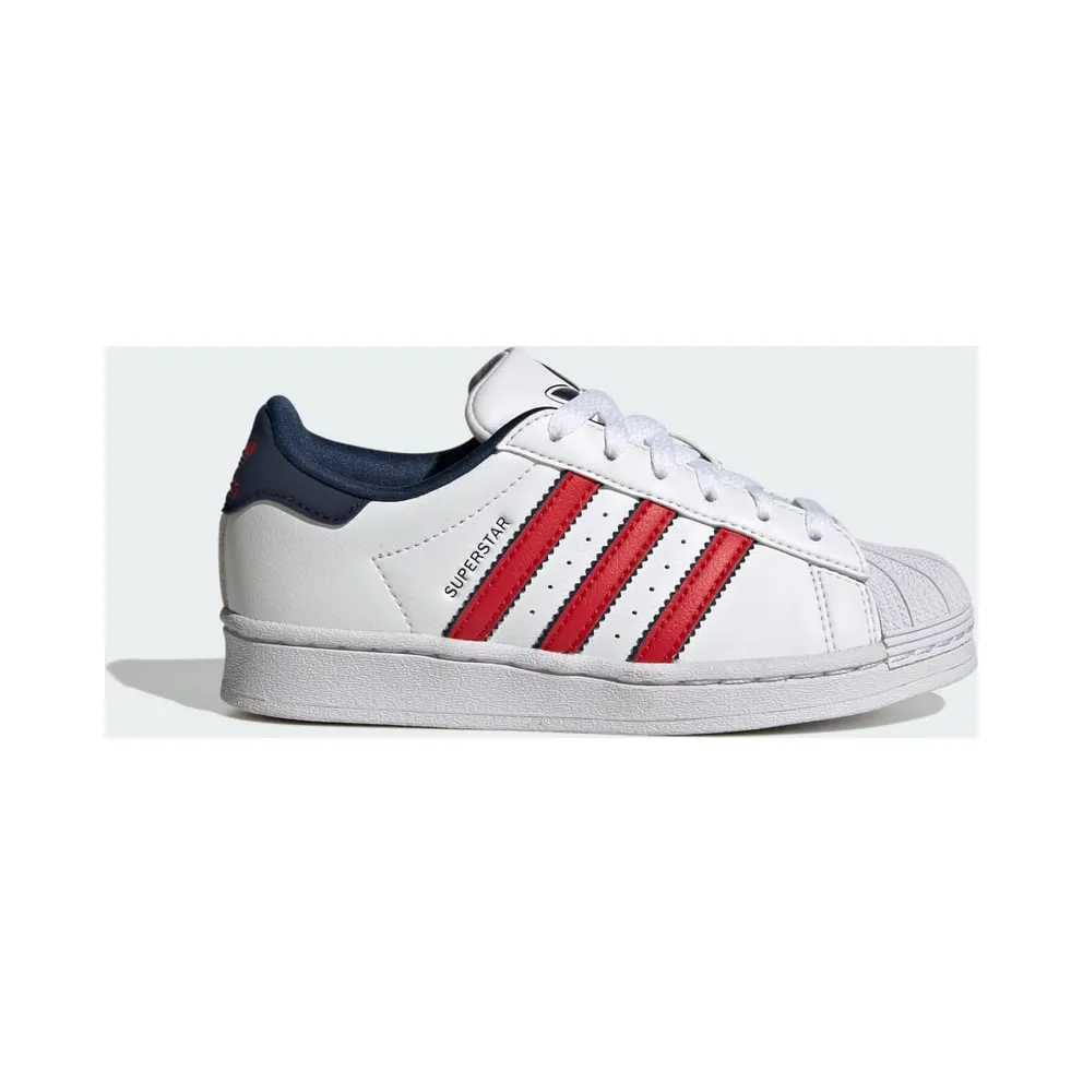 Adidas Superstar Kids Cloud White / Better Scarlet / Night Indigo (IG0255)