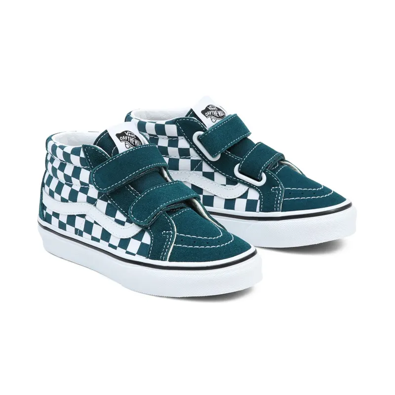 VANS Sk8-mid Reissue Velcro Kids’ Shoes Blue (VN0A38HH60Q)