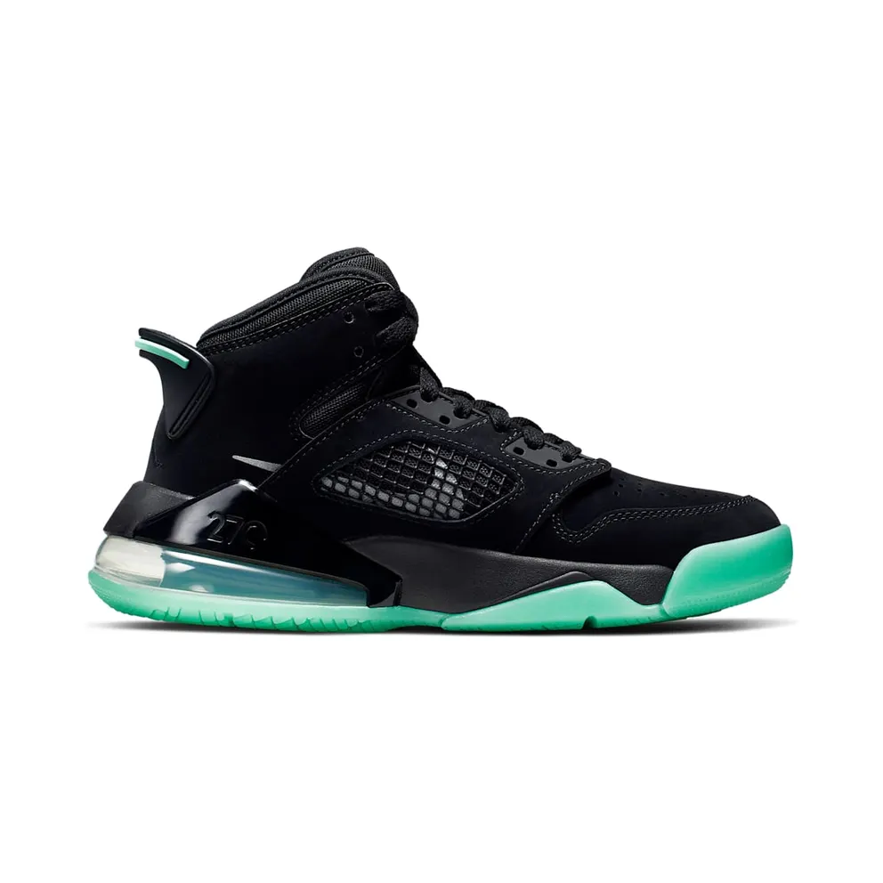 Jordan Mars 270 Black Green Glow (GS) Black/Green Glow-Green Glow (BQ6508-003)