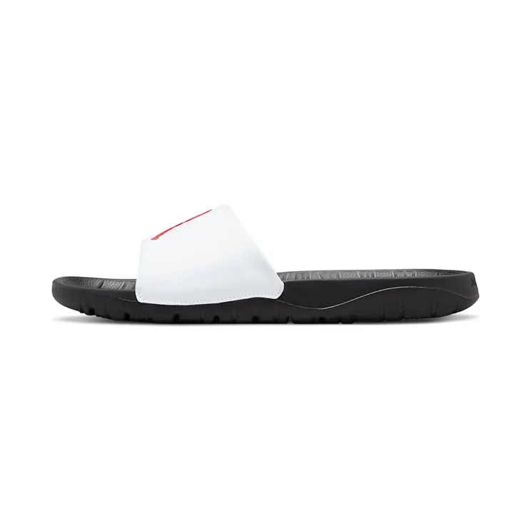Nike Jordan Break Slipper “Black / White / University Red” (AR6374-016)