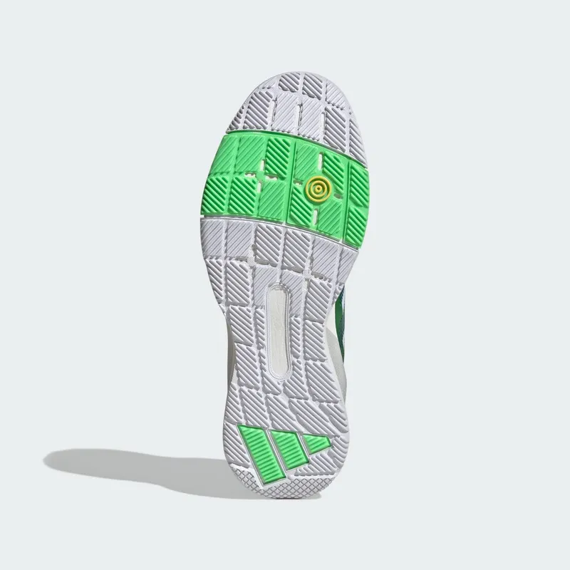 Adidas Crazyquick Padel Cloud White / Aurora Ivy / Lime Burst (JP7231)