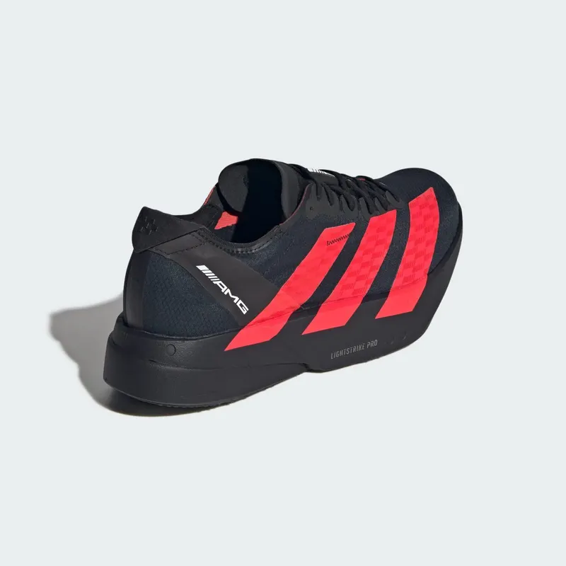 Adidas ADIZERO ADIOS PRO 4 AMG SHOES Core Black / Lucid Red / Cloud White (KH8840)