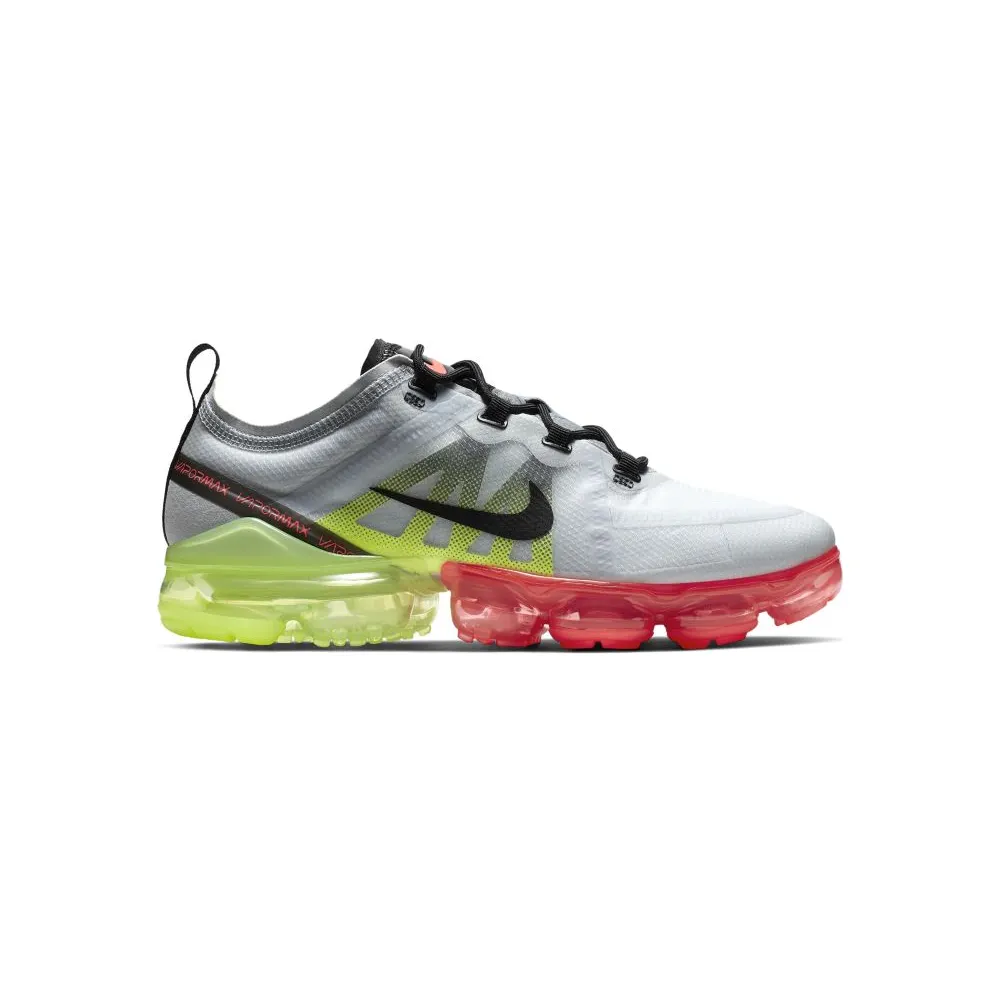 Nike Air VaporMax 2019 Retro Future Pure Platinum/Black-Volt-Bright Crimson (AR6631-007)