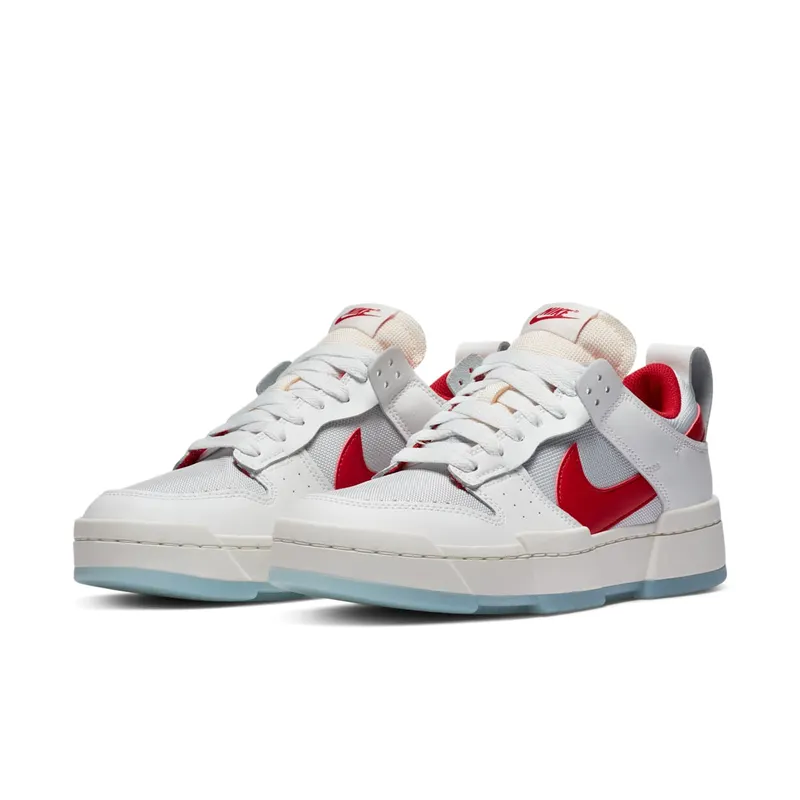 Nike Dunk Low Disrupt Gym Red (W) Summit White/Gym Red-Summit White (CK6654-101)