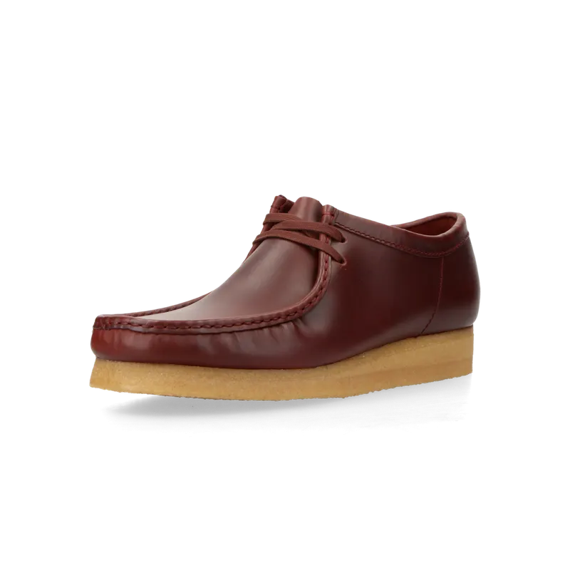 Clarks Originals Wallabee “Deep Red Leather” – 26179192
