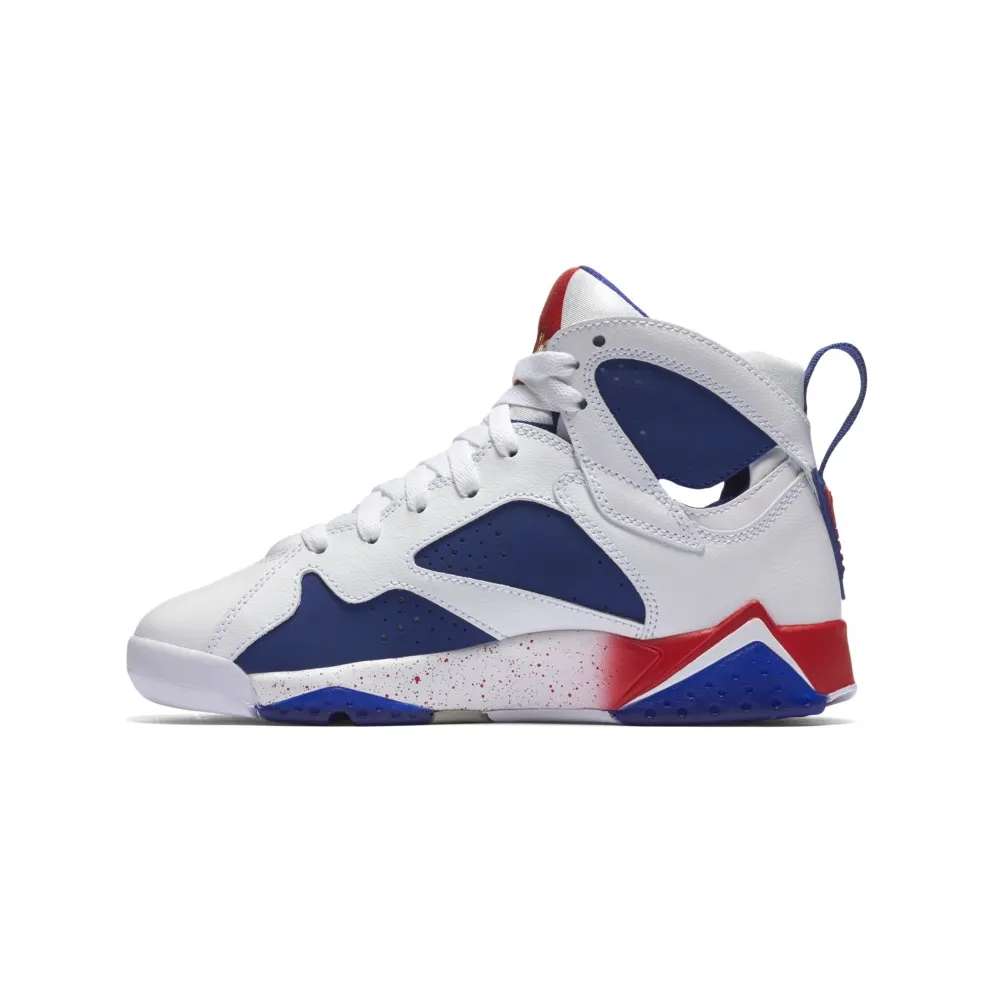 Jordan 7 Retro Tinker Alternate (GS) White/Metallic Gold Coin-Deep Royal Blue (304774-123)