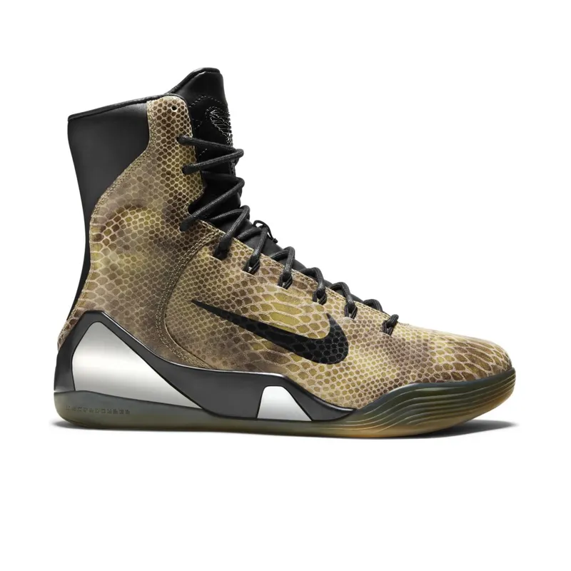 Nike Kobe 9 EXT High Snakeskin Black/Black (716616-001)