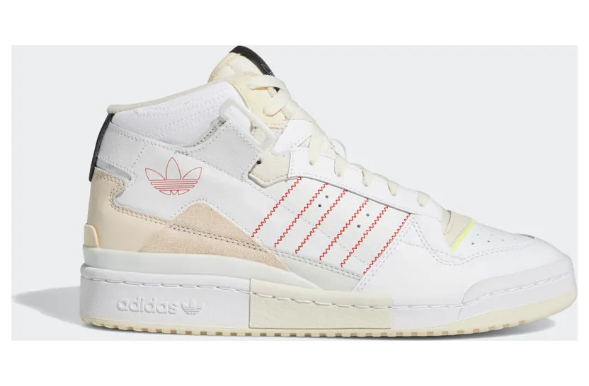 adidas Forum Exhibit Mid Cloud White / Core Black / Vivid Red (GZ0946)