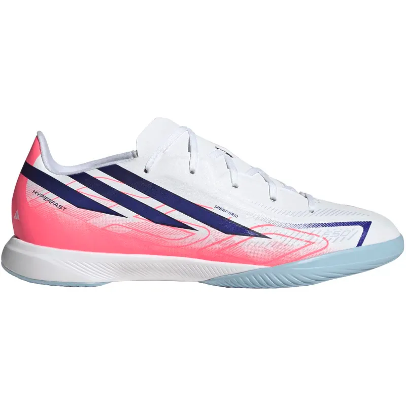 Adidas F50 Hyperfast League IN Kids Hallenschuhe, weiß, Größe 33 ½ (KK1326)