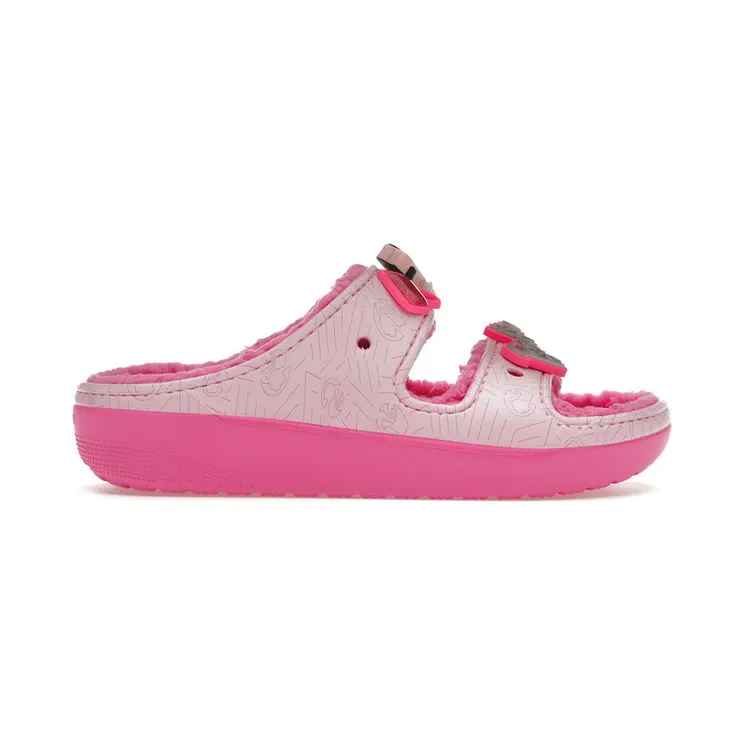 Crocs Classic Cozzzy Sandal Barbie Electric Pink (208883-6QQ)