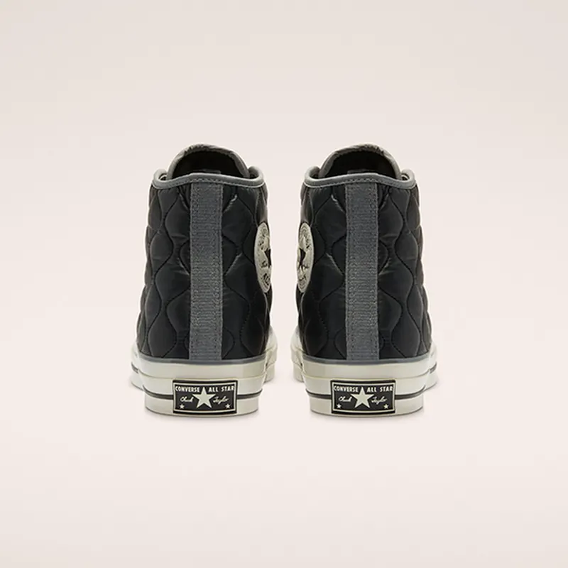 Converse Chuck 70 High ‘Workwear Quilting – Black Limestone’ Black/Limestone Grey/Egret (169376C)