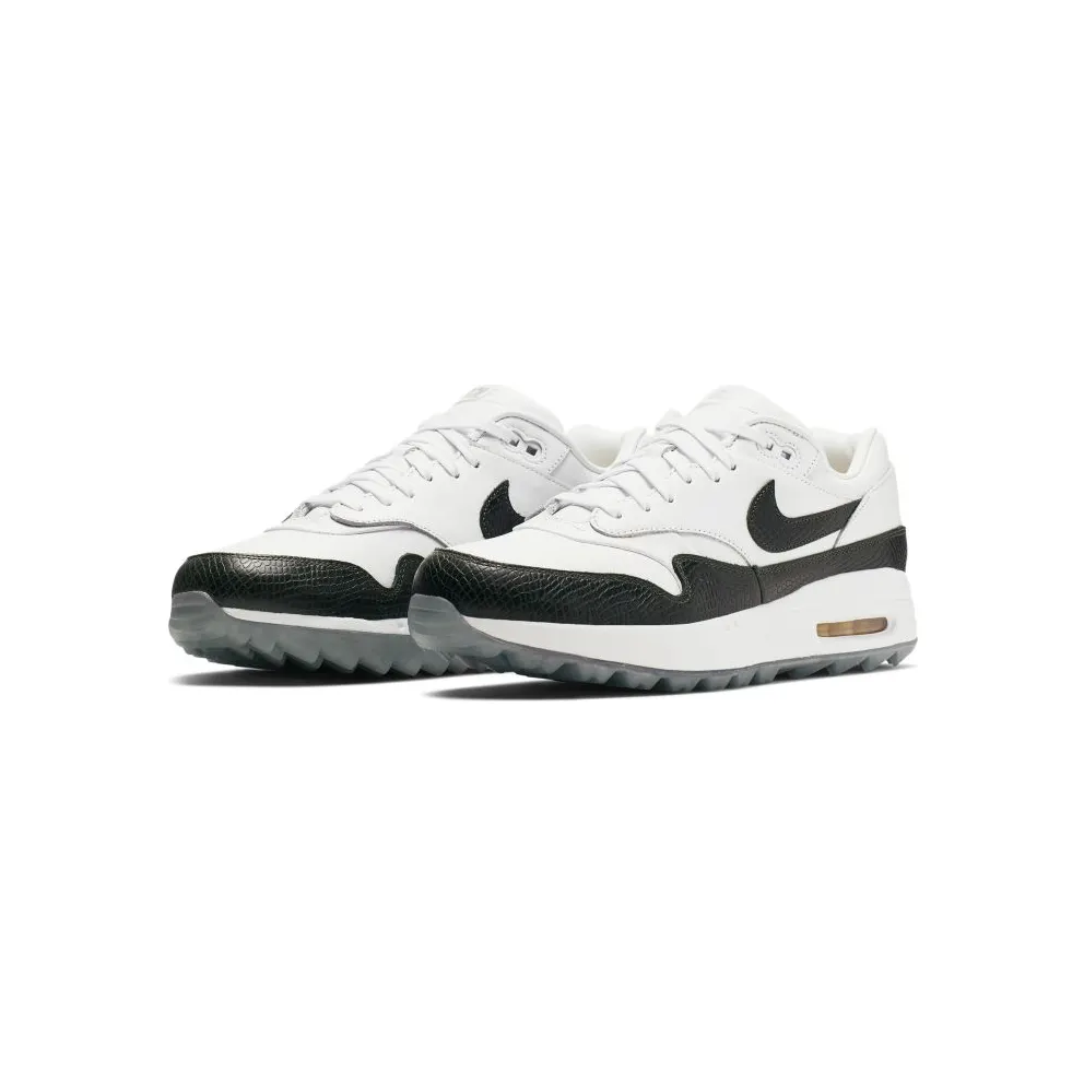 Nike Air Max 1 Golf Masters White/Chrome-Opti Yellow-Fir (BQ4804-100)