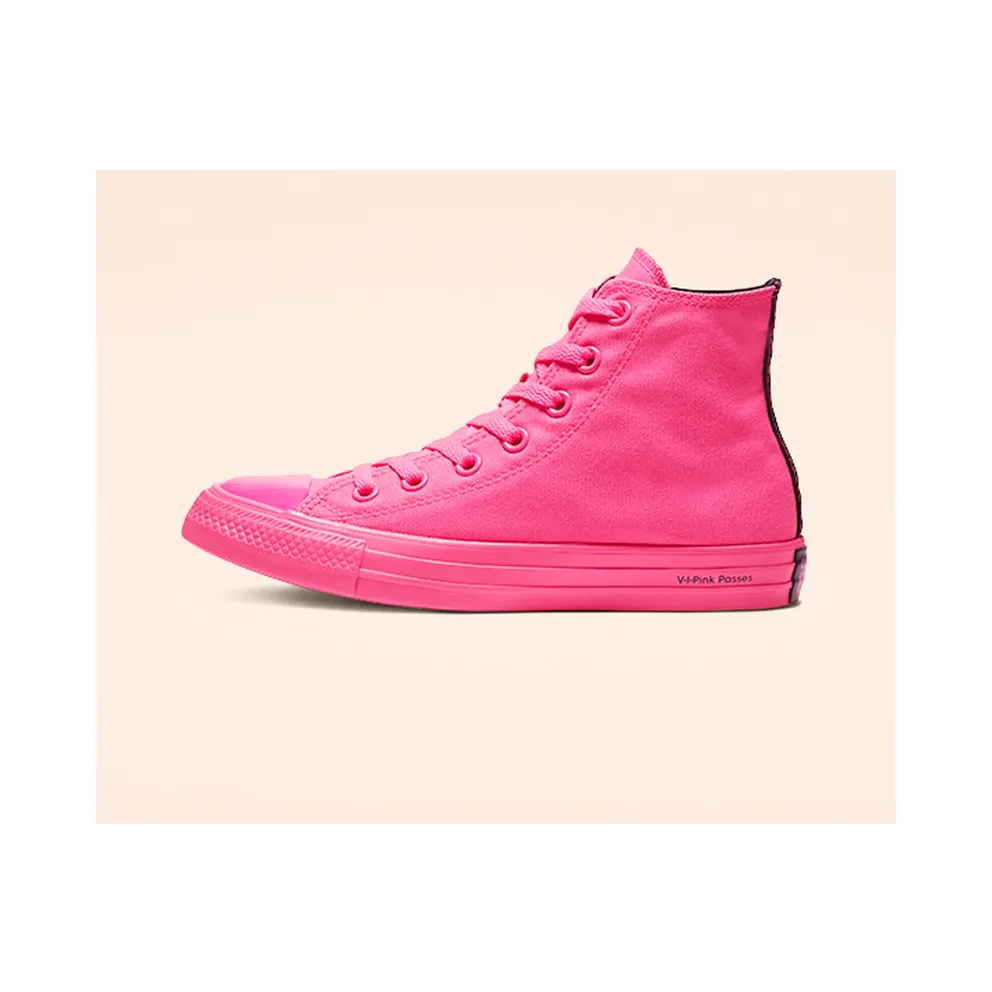 Converse OPI x Chuck Taylor All Star High ‘V-I-Pink Passes’ Hyper Pink/Black/Hyper Pink (165658C)