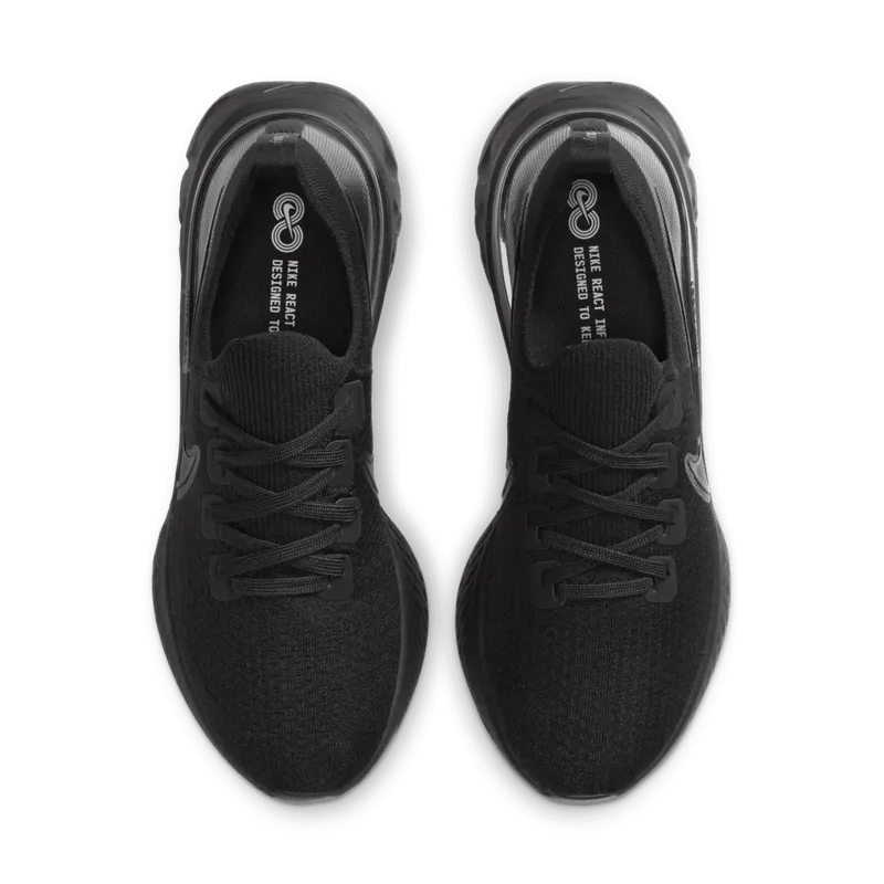 Nike React Infinity Run Flyknit Running Black (CD4371-011)