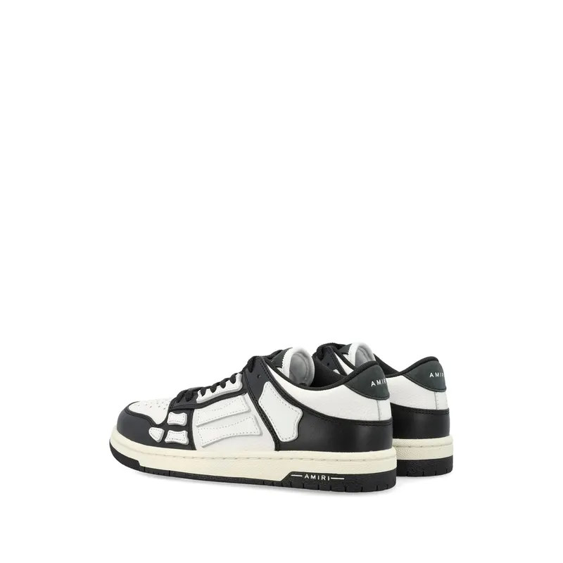 Amiri Skel-top Low “Black/White” (AWFOSR1081 004)