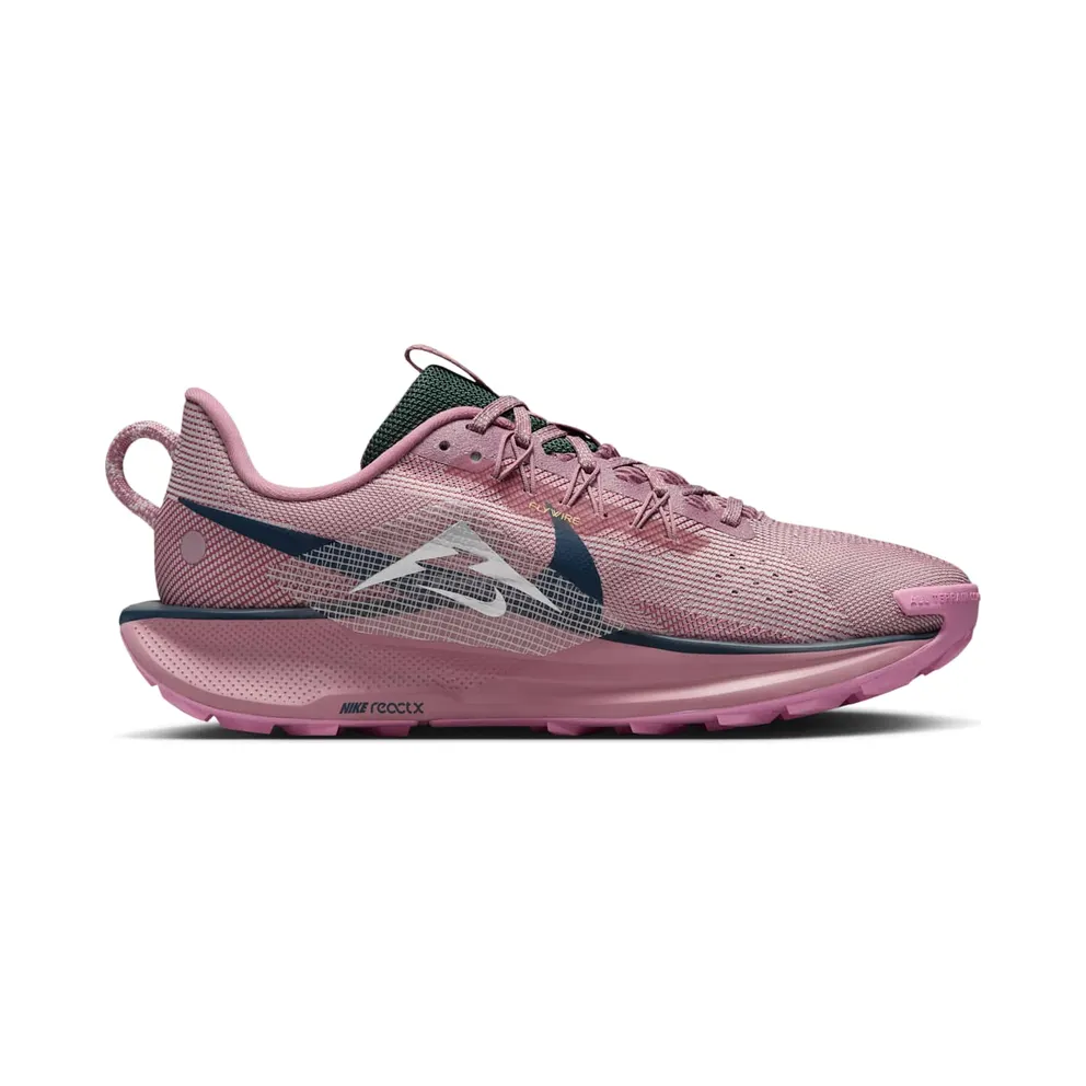 Nike React Pegasus Trail 5 Plum Dust Platinum Violet Beyond Pink Metallic Silver (DV3865-500)