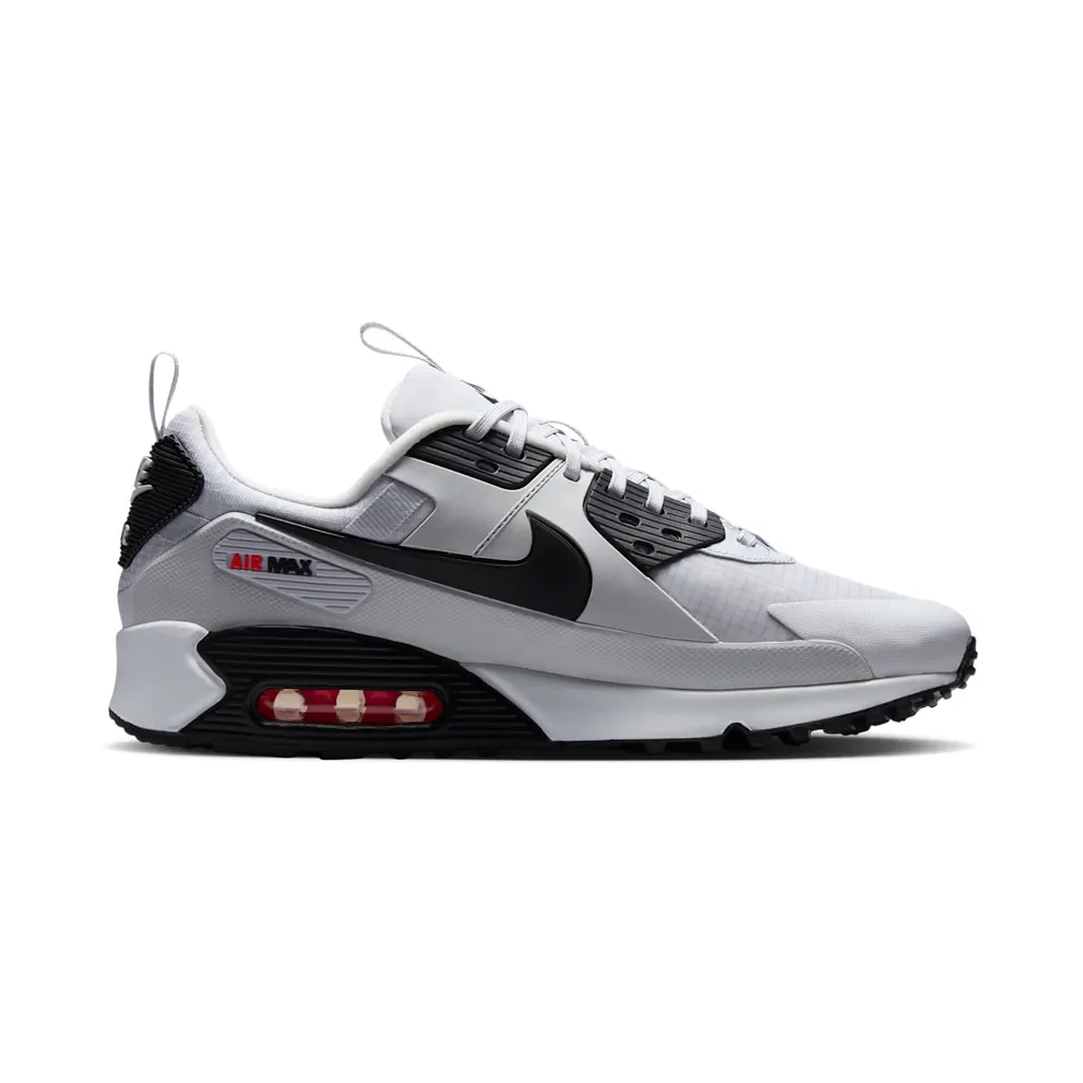 Nike Air Max 90 Pure Platinum/Bright Crimson/Black (IV5758-043)