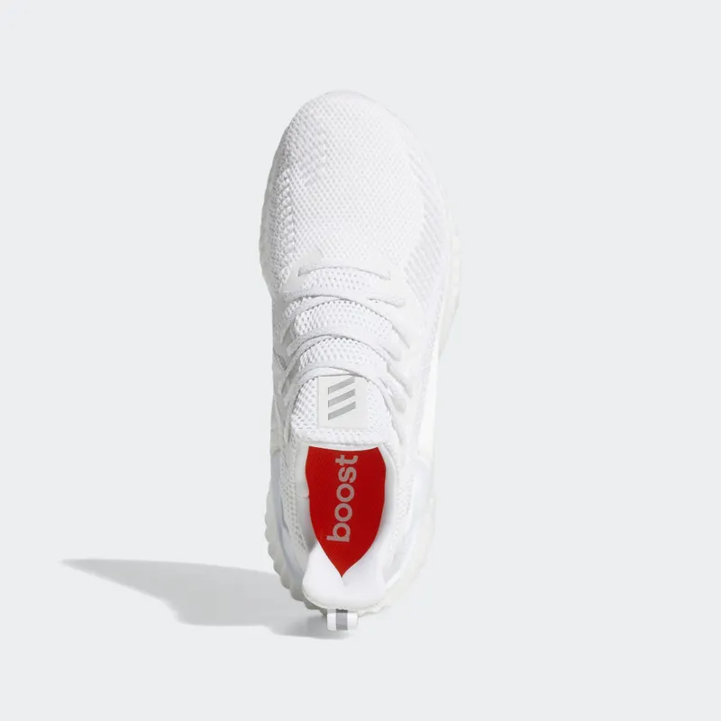 adidas Alphaboost Triple White Cloud White/Silver Metallic/Cloud White (G28581)