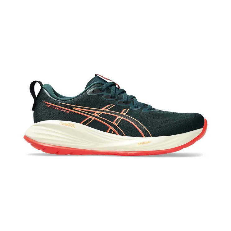 ASICS Gel-Cumulus 27 Saxon Green Coral Reef (1011B960-301)