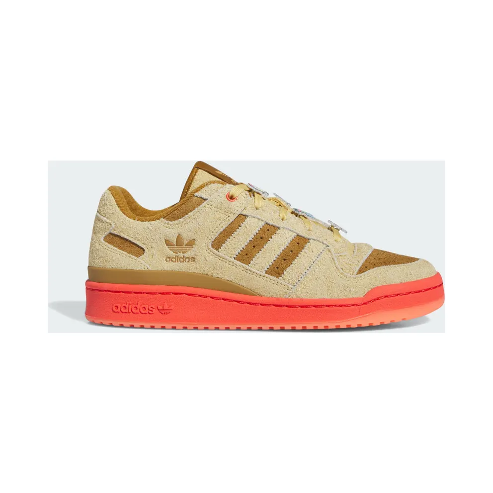 adidas Forum Low CL The Grinch Oat / Bright Red / Bronze Strata (ID8896)