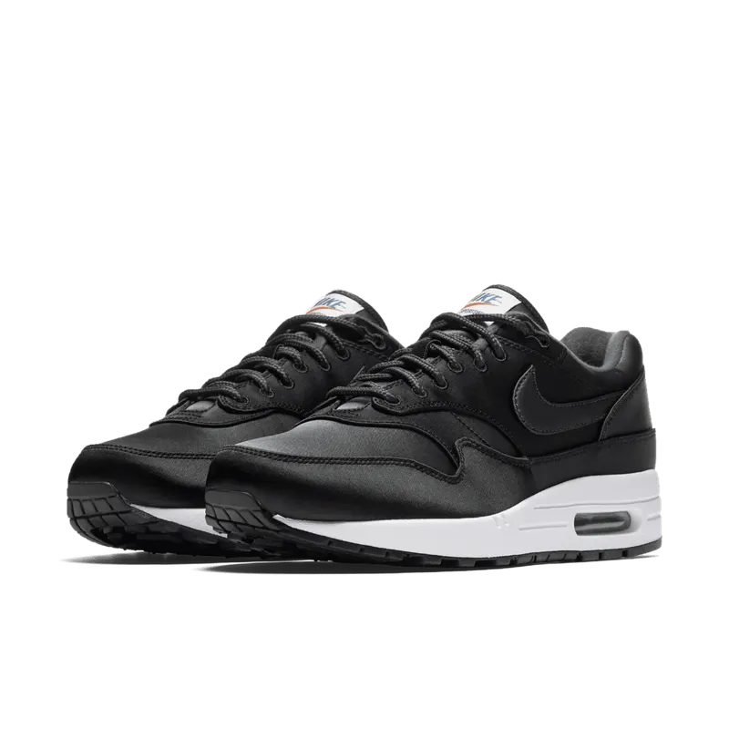 Nike Air Max 1 Satin Pack Black Black/Black-White (AO1021-001)