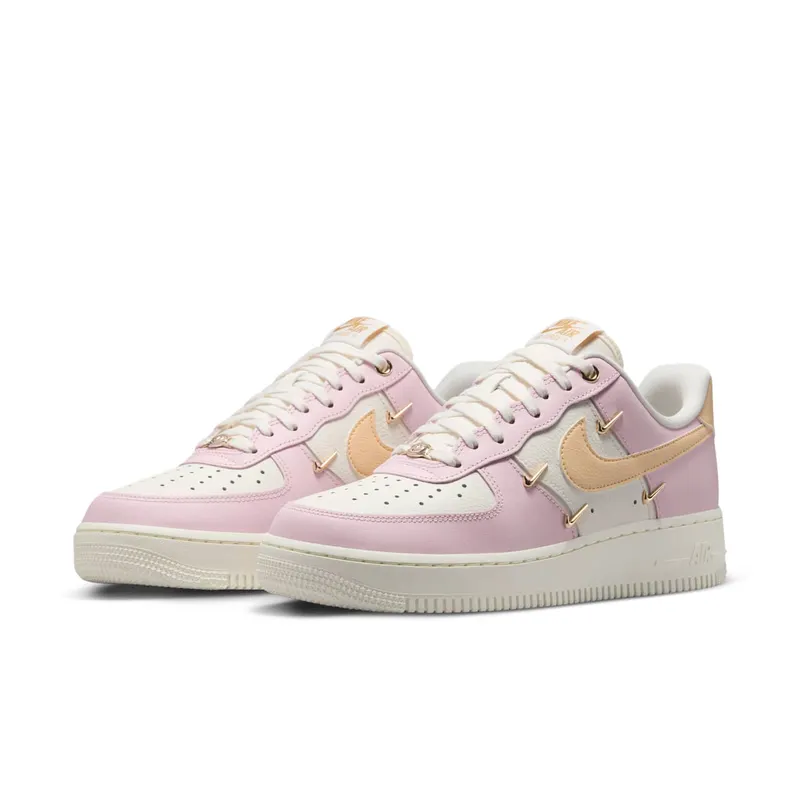 Nike Air Force 1 Low ’07 LX Pink Foam Mini Swoosh (IB2574-600)