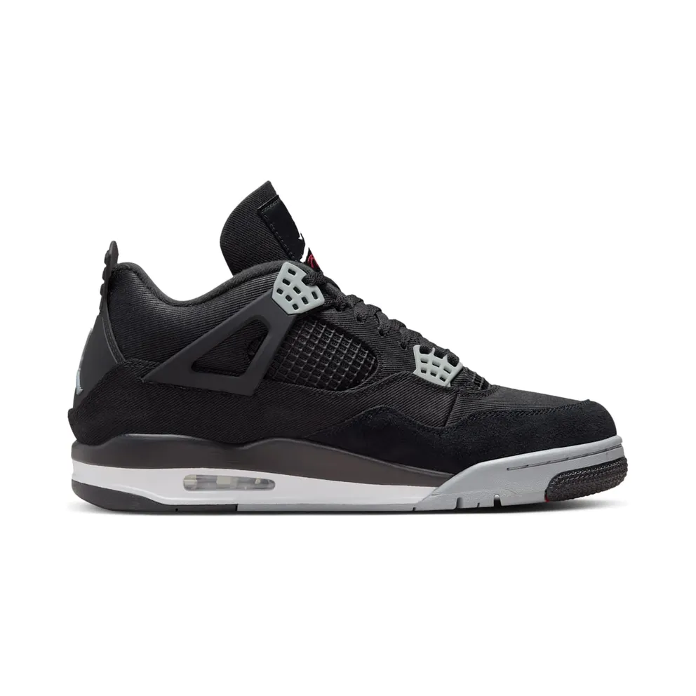 Air Jordan 4 “Black Canvas” (DH7138-006)