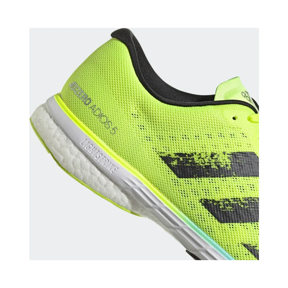 Adidas Adizero Adios 5 ‘Solar Yellow’ Solar Yellow/Core Black/Clear Aqua (FY2019)