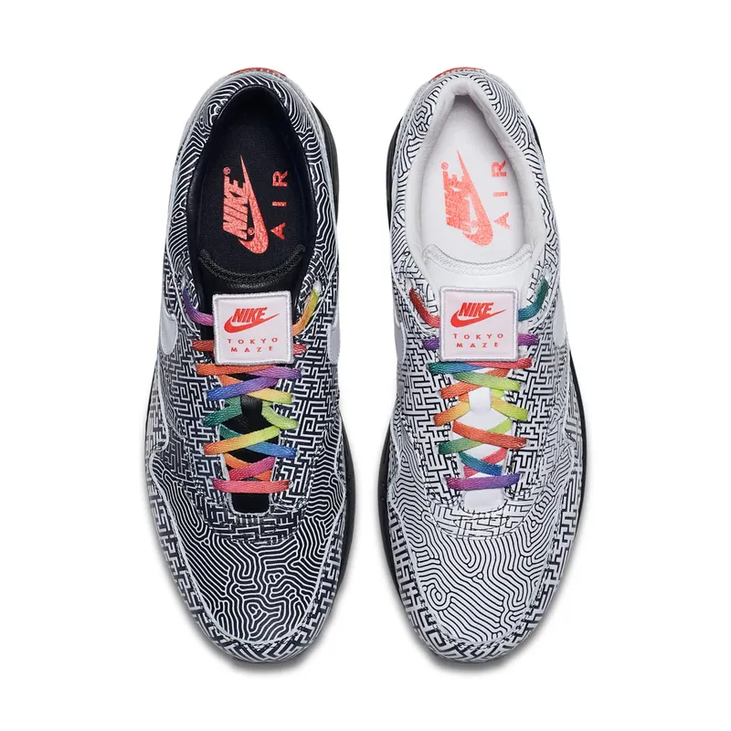 Nike Air Max 1 Tokyo Maze White/Black-Multi-Color (CI1505-001)