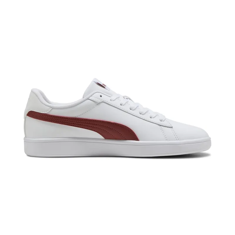 Puma Smash 3.0 L “Puma White / Bordeaux Red” (390987_32)