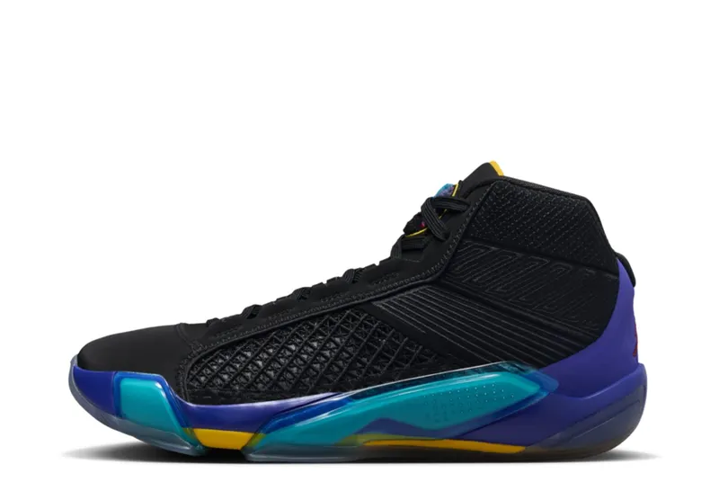 Jordan 38 Aqua (Clear Sole) (DZ3356-001)