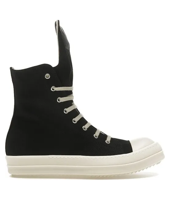 Rick Owens Hollywood DRKSHDW High Black Milk (DU01E3800 DOEH1 911)