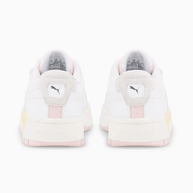 PUMA Cali Dream Kids’ White/Marshmallow/Chalk Pink (384522-01)