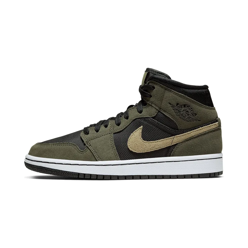 Jordan 1 Mid Military Olive (W)