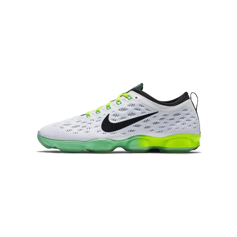 Nike Zoom Fit Agility White Black Green Glow Volt (W)